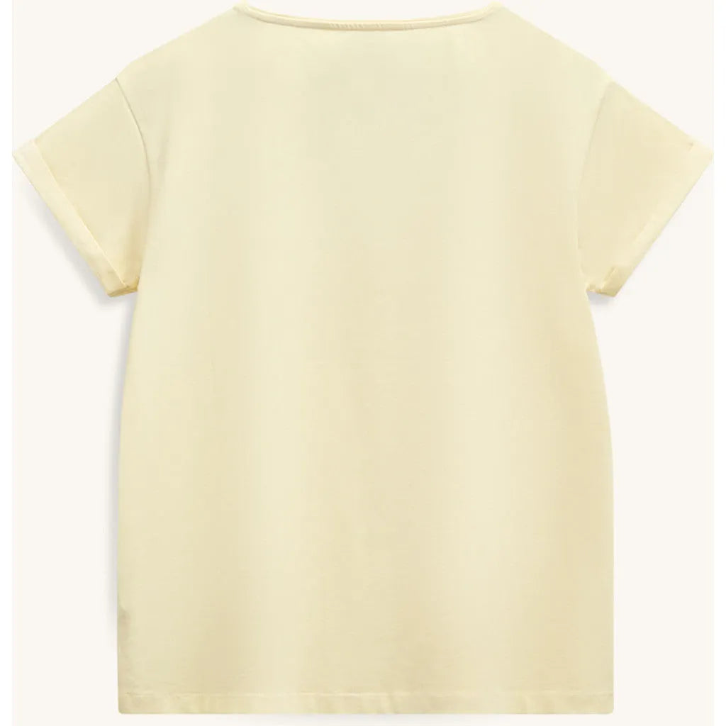 T-shirt CWAiofe - Pale Yellow