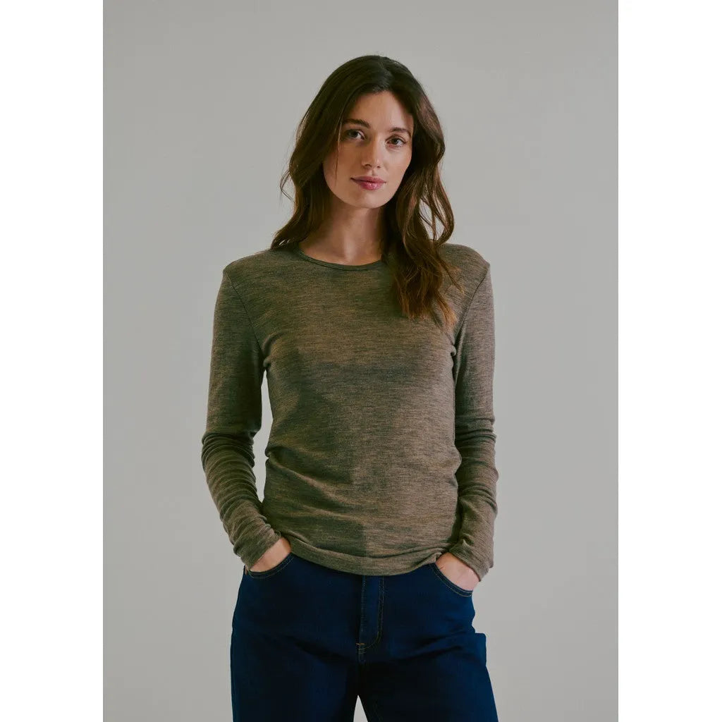 T-shirt CWAubree - Taupe Melange